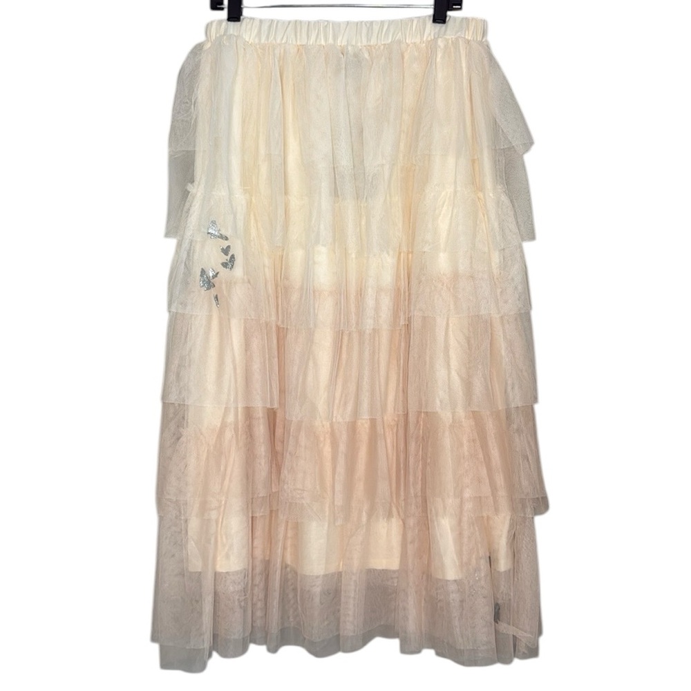 Wicked movie NWT M Women’s tulle skirt Blush Target witch Glinda wizard oz